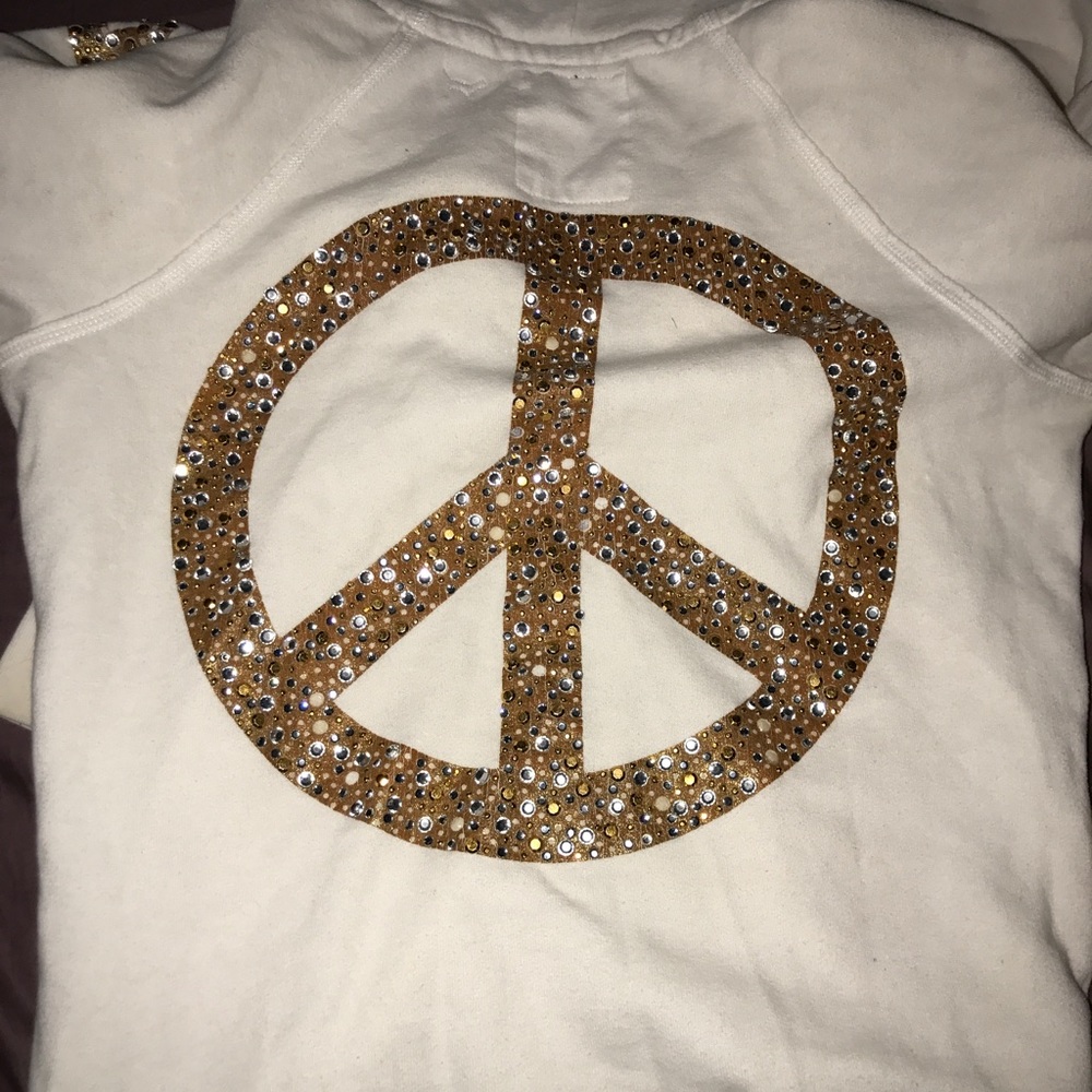 EUC: bling VS PINK hoodie
